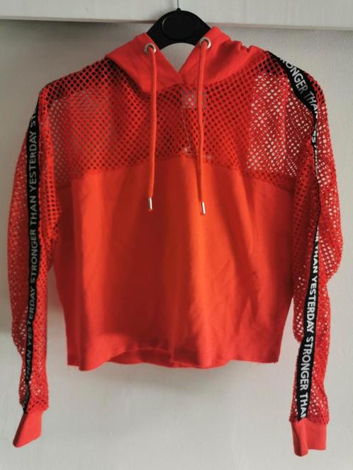 New Yorker sweatshirt met capuchon mt. XS-S, Kleding | Dames, Sportkleding, Nieuw, Hardlopen of Fietsen, Maat 36 (S), Rood, Verzenden