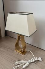 Tafellamp Ikea. Goudkleurige voet. H30cm, Ophalen, Zo goed als nieuw, Minder dan 50 cm