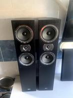 HECO VICTA-501 HIGH END SPEAKERS  ( WERKT PERFECT ), Audio, Tv en Foto, Luidsprekers, Zo goed als nieuw, 120 watt of meer, Front, Rear of Stereo speakers