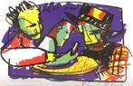 HERMAN BROOD Reproductie DUS DIT IS UM?, Antiek en Kunst, Kunst | Litho's en Zeefdrukken, Ophalen of Verzenden