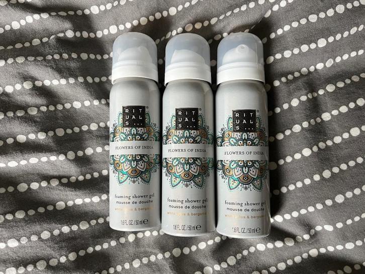 3x Rituals Flowers of India foams Jubileum Editie, Sieraden, Tassen en Uiterlijk, Uiterlijk | Lichaamsverzorging, Nieuw, Bad & Douche