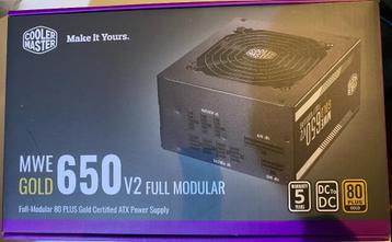 Computervoeding Cooler Master MWE 650 Gold-v2 Full modular beschikbaar voor biedingen