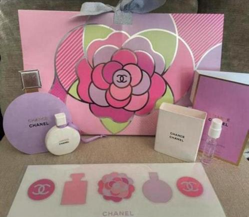 Chanel Chance eau Tendre edp & Splendide flacon keramiek+tas, Verzamelen, Parfumverzamelingen, Nieuw, Miniatuur, Gevuld, Ophalen of Verzenden