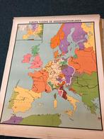 Wandschoolplaat Europa Godsdienstoorlogen, Antiek en Kunst, Antiek | Schoolplaten, Ophalen of Verzenden, Geschiedenis