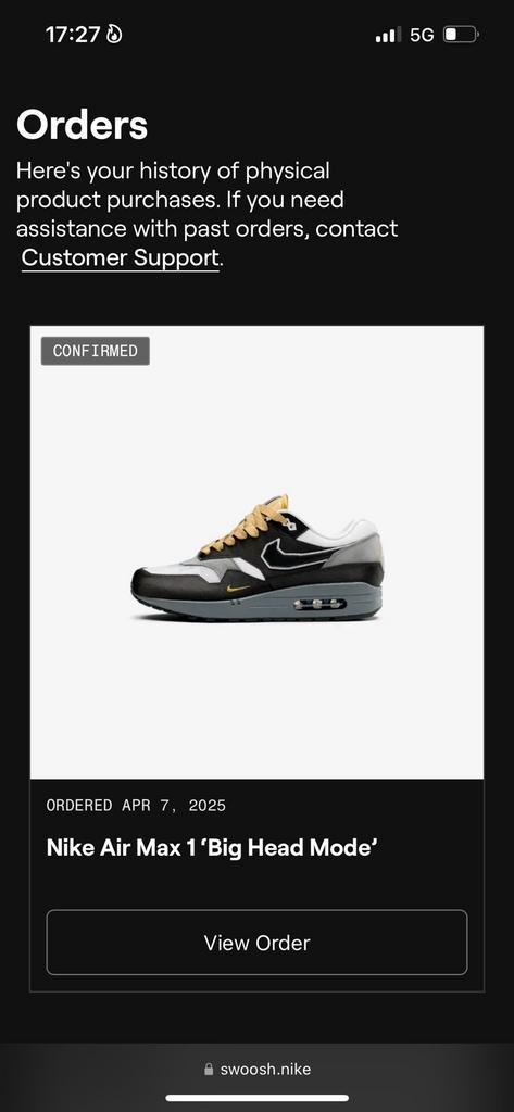 Nike .SWOOSH | Big Head Mode | 44.5, Kleding | Heren, Schoenen, Nieuw, Ophalen of Verzenden