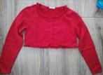 Bollero dolce en gabbana maat 122 rood, Ophalen of Verzenden, Zo goed als nieuw, Meisje, Trui of Vest