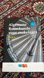 Algemene bouwkunde voor makelaars deel a, Boeken, Ophalen of Verzenden, Nieuw, Bouwkunde