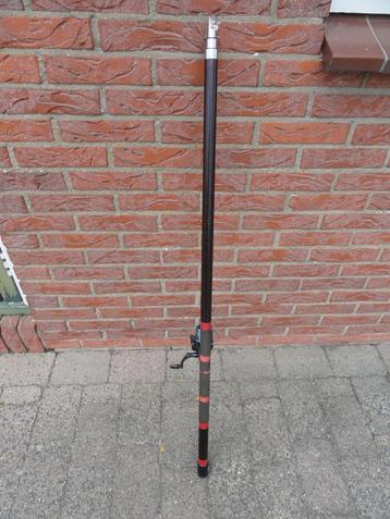 Albatros telescoop werphengel 4.40 meter + molen beschikbaar voor biedingen