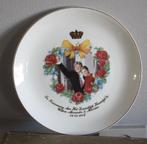 bord huwelijk willem alxsander, Ophalen of Verzenden, Gebruikt, Servies