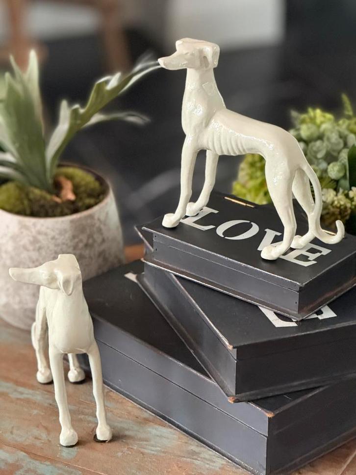 Windhonden beeld, Verzamelen, Beelden en Beeldjes, Nieuw, Ophalen of Verzenden