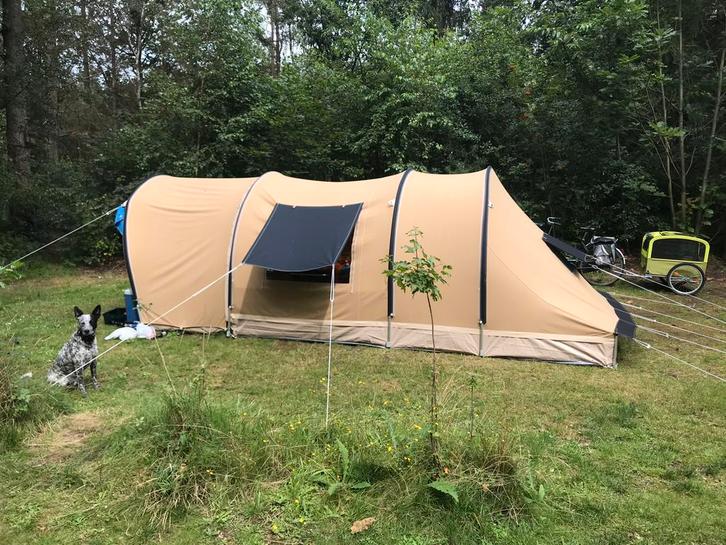 Karsten Opera beige/zwart, Caravans en Kamperen, Tenten, tot en met 3, Zo goed als nieuw, Ophalen