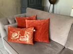 Mooie herfstkleurige kussens, Huis en Inrichting, Woonaccessoires | Kussens, Ophalen of Verzenden, Zo goed als nieuw, Vierkant