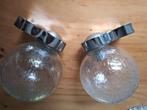 Keuco vintage design wandlampen / badkamerlampen set, Huis en Inrichting, Lampen | Wandlampen, Ophalen of Verzenden, Zo goed als nieuw
