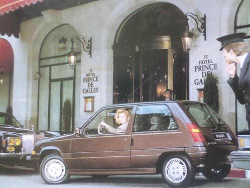 Renault Super 5 Baccara GT Turbo 1989 Brochure, Boeken, Auto's | Folders en Tijdschriften, Renault, Verzenden