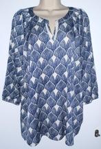 Tuniek maat 6 (48), Ophalen of Verzenden, Zo goed als nieuw, Blauw, Blouse of Tuniek
