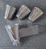 Rasp en fijnsnijder opzetstukken voor Moulinex machine, Ophalen, Zo goed als nieuw