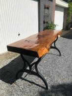 Boomstam tafel 1 stuk 9cm dikte, Huis en Inrichting, Ophalen, Nieuw, 150 tot 200 cm, Overige vormen