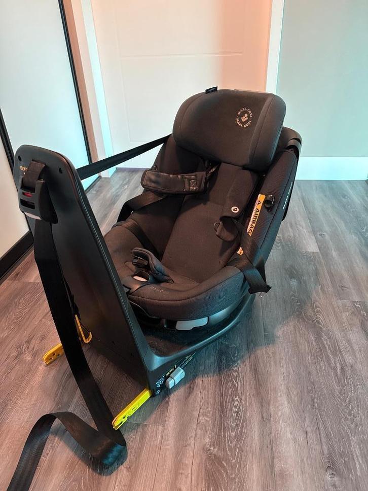 Maxi-Cosi i-Size AxissFix - 360 graden draaibaar, Kinderen en Baby's, Autostoeltjes, Gebruikt, Maxi-Cosi, 0 t/m 18 kg, Isofix