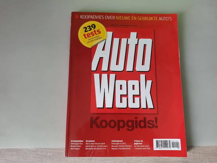 Boek - Autoweek Testjaarboek 2011, Boeken, Auto's | Boeken, Gelezen, Algemeen, Ophalen of Verzenden