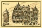 Venray voormalig gemeetehuis, Verzamelen, Ansichtkaarten | Nederland, Ophalen of Verzenden, 1980 tot heden, Ongelopen, Limburg