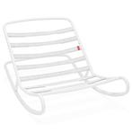 GEZOCHT: Wit frame fatboy rock 'n roll, Tuin en Terras, Tuinstoelen, Ophalen of Verzenden, Zo goed als nieuw, Kunststof