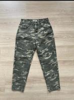 Pull & Bear legerprint broek groen maat M, Maat 38/40 (M), Ophalen of Verzenden, Zo goed als nieuw, Pull & Bear