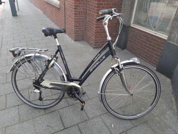 Gazelle Funete zwarte damesfiets, meisjes fiets 57 cm  beschikbaar voor biedingen