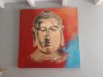 Boedha 100x100, Antiek en Kunst, Kunst | Schilderijen | Modern, Ophalen