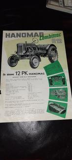 Hanomag R12 combitrac trekker folder oldtimer traktor, Ophalen of Verzenden