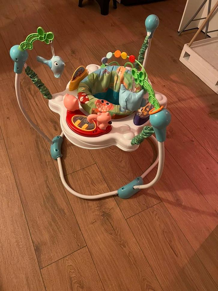Kidz It Jumperoo - Baby Jumper, Kinderen en Baby's, Speelgoed | Babyspeelgoed, Zo goed als nieuw, Babygym, Met licht, Met geluid