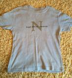 Naf Naf blauwe korte t-shirt top croptop shirt maat S, Blauw, Nieuw, Ophalen of Verzenden, Korte mouw