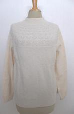 Dunne soepele 100% wollen Noorse look beige trui! XL, Verzenden, Nieuw, Maat 46/48 (XL) of groter, Beige