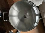 Fissler Wokpan, Ophalen of Verzenden, Zo goed als nieuw, Rvs, Wok