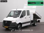 Mercedes Sprinter 514 CDI Automaat Dubbel Cabine Kipper met, Automaat, Stof, Gebruikt, Euro 6