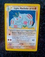 Pokemon Light Machoke, Ophalen of Verzenden, Zo goed als nieuw, Losse kaart