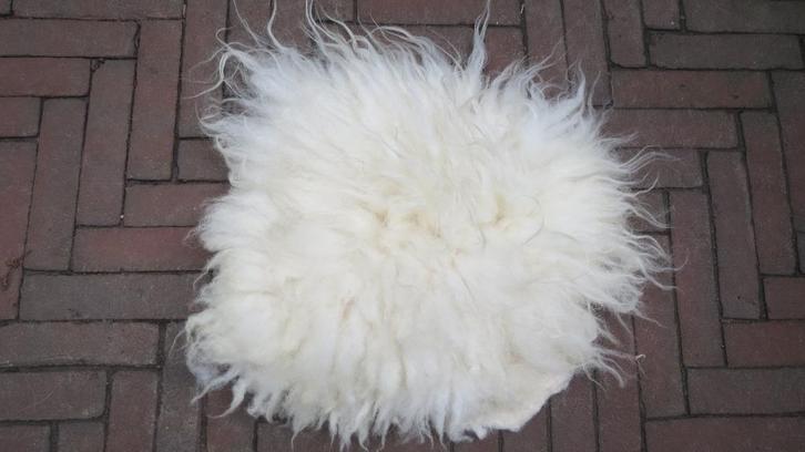 Vachtvilt, hand gevilt wollen stoel-"kussen", schoonebeker, Tuin en Terras, Tuinmeubel-accessoires, Nieuw, Verzenden