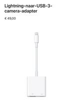Apple Lightning-naar-USB-3-camera-adapter origneel, Ophalen of Verzenden, Nieuw