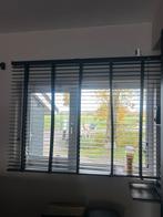 Zwarte houten Jaloezieën 180x140, Huis en Inrichting, Stoffering | Gordijnen en Lamellen, 150 tot 200 cm, Ophalen of Verzenden