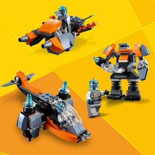 LEGO Creator 31111 3in1 Cyberdrone, Kinderen en Baby's, Speelgoed | Duplo en Lego, Zo goed als nieuw, Ophalen of Verzenden