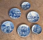 Delfts blauwe wandborden, Ophalen of Verzenden