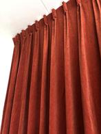 Velours gordijnen rood, Huis en Inrichting, Stoffering | Gordijnen en Lamellen, Gebruikt, 200 cm of meer, Ophalen of Verzenden