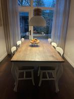 stalen witte hanglamp, Ophalen, Gebruikt, Stoer, Minder dan 50 cm