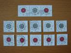 Decemberzegels 1992 - 7x NVPH 1542 en 6x NVPH 1543, Postzegels en Munten, Postzegels | Nederland, Ophalen of Verzenden, Na 1940