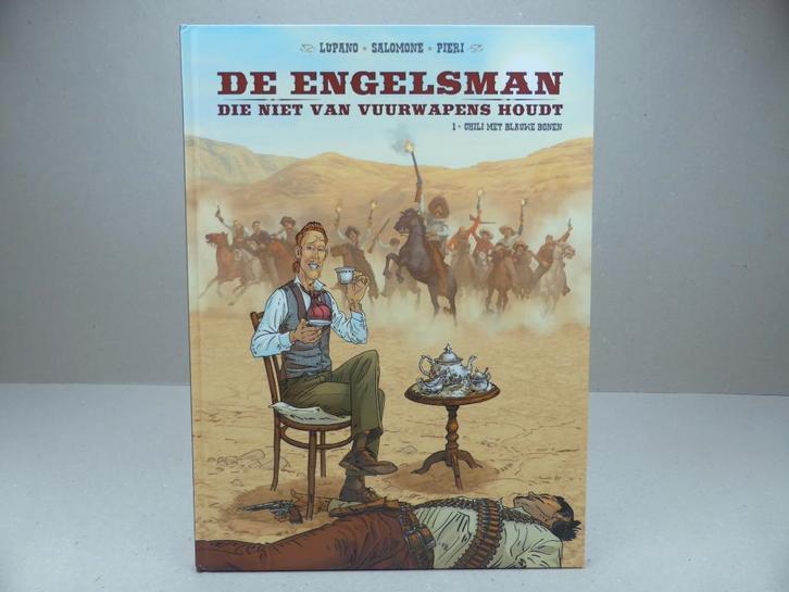 De Engelsman die niet van vuurwapens houdt - HC.1, Boeken, Stripboeken, Zo goed als nieuw, Eén stripboek, Ophalen of Verzenden