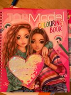 Top model - 2 kleurboeken met stickers, Hobby en Vrije tijd, Tekenen, Ophalen of Verzenden, Zo goed als nieuw, Overige typen