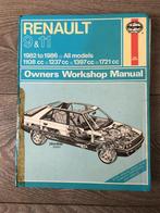 Haynes Manual Renault 9 / 11 R9, R11 1982-1986, Auto diversen, Ophalen of Verzenden