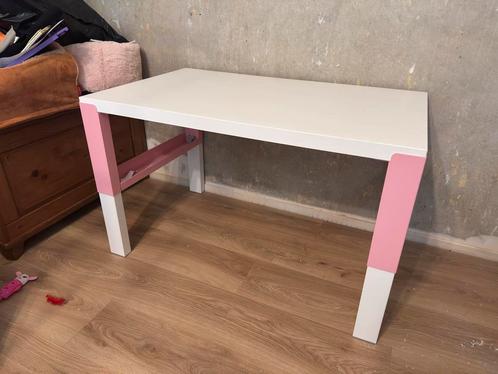 Kinderbureau IKEA PÅHL roze – verstelbaar bureau, Huis en Inrichting, Bureaus, Gebruikt, Bureau, In hoogte verstelbaar, Ophalen