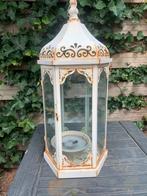 Lantaarn oosters, Huis en Inrichting, Woonaccessoires | Kandelaars en Kaarsen, Ophalen of Verzenden, Zo goed als nieuw, Hout, 50 tot 75 cm