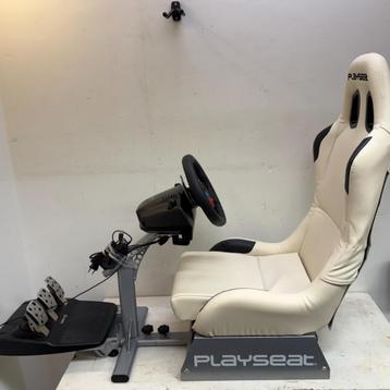 Logitech G29 + Playseat Evolution Wit beschikbaar voor biedingen