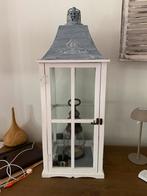 Lantaarn decoratie 2 stukt, Huis en Inrichting, Ophalen of Verzenden, Gebruikt, Hout